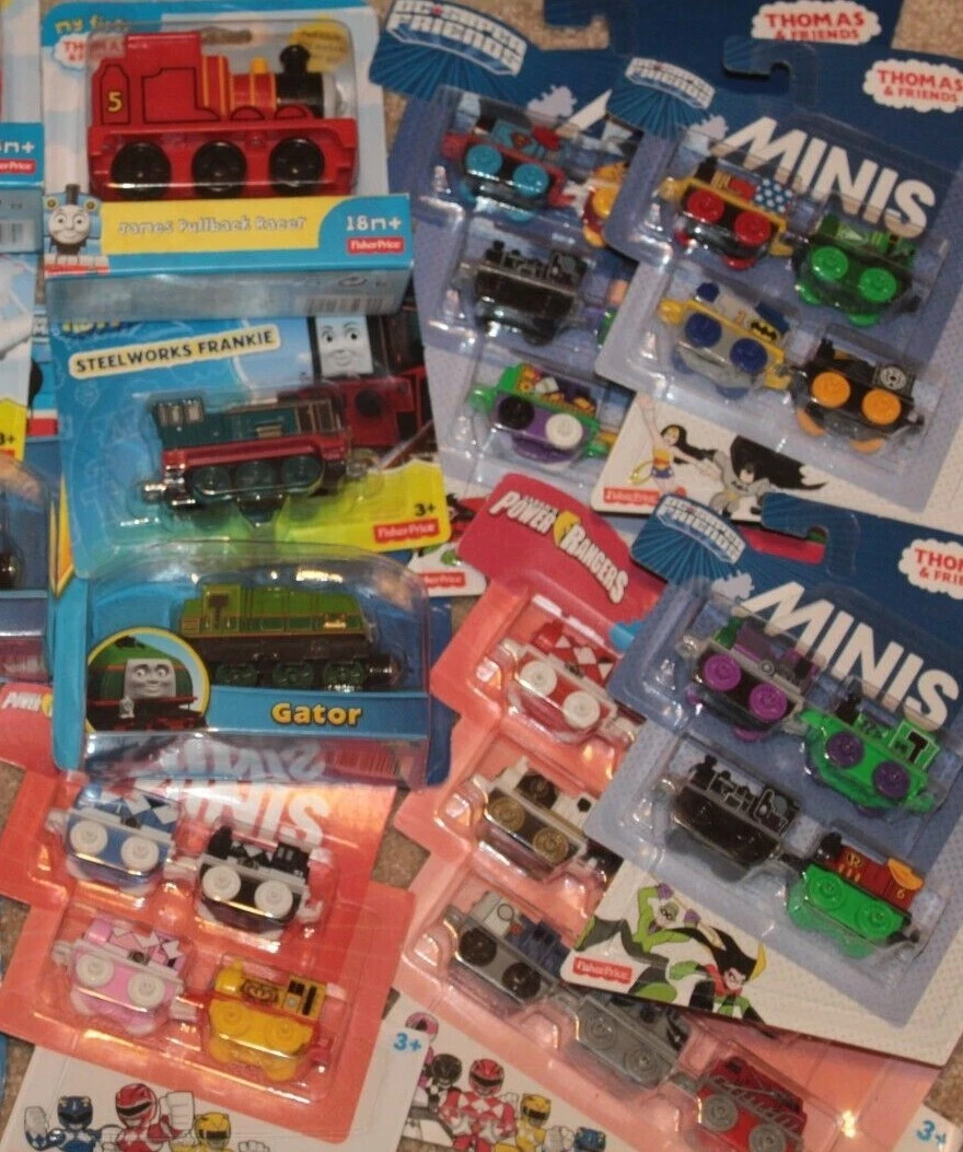YOU PICK THOMAS MINIS 9 Pack 4 Pack DC Super Friends Power Rangers DWG DMM DMN