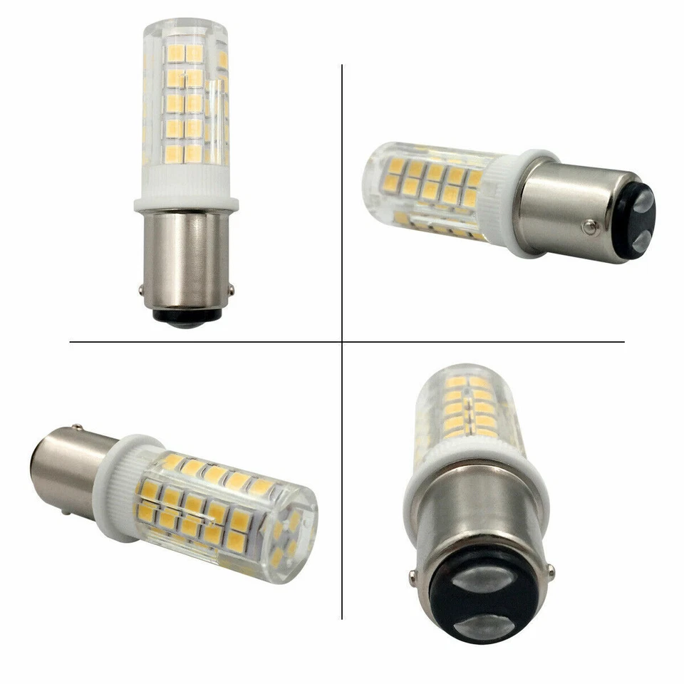 10pcs Led car BA15D 1142 64-2835 Boat Marine RV bulb 5W AC/DC 12V Ceramics Lamp - Image 3 of 4