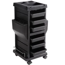 Ultimate Salon Trolley Cart Lockable Beauty Salon Cart with 6 Removable Drawers