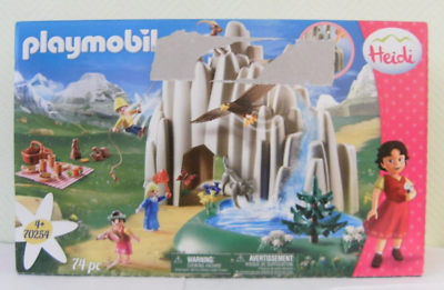 Playmobil Heidi Am Kristallsee mit Heidi, Peter und Clara 70254