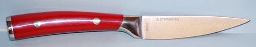 Emeril Lagassee 2pc Red Kitchen Knife Set - Picture 7 of 9