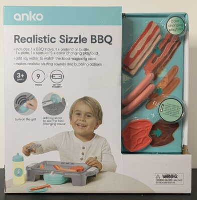 Anko Realistic Sizzle BBQ Coloring Changing Playfood