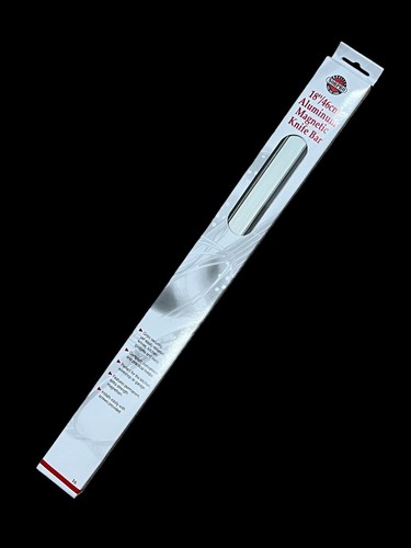 NORPRO Barra Coltello Magnetica Alluminio 18" Impugnatura Sicura Utensili Cucina Nuovo con Scatola - Foto 3 di 5