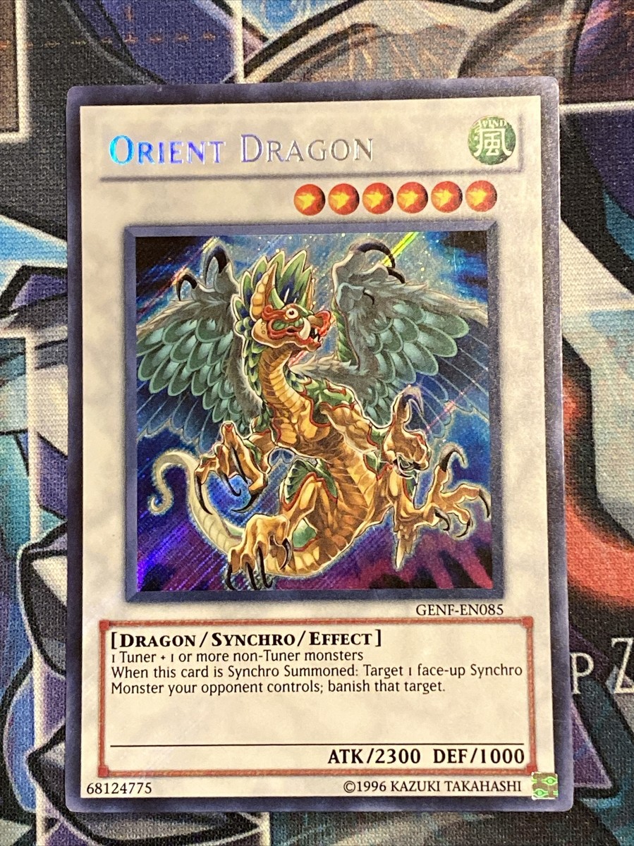 YuGiOh Generation Force Secret Rare Orient Dragon GENF-EN085