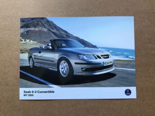 Saab 9-3 Convertible Press Photograph - 2005 MY - Picture 1 of 1