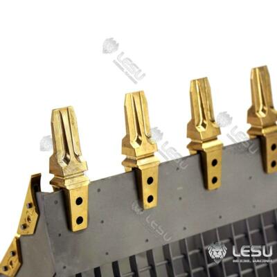 LESU Seau refermable en métal ouvert pour 1/14 RC hydraulique