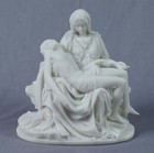 Pieta Michelangelo's Madonna Jesus Sculpture Home Decorative Collection