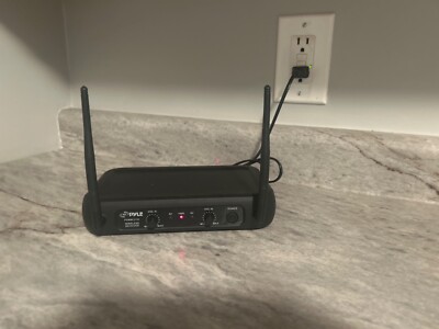 PYLE Wireless Microphone Receiver Pyle PDWM2135 VHF Wireless Microphone System