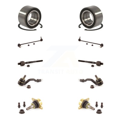 Bearing Lower Ball Joint Outer Inner Tie Rod  Link Front Kit (10Pc) For BMW