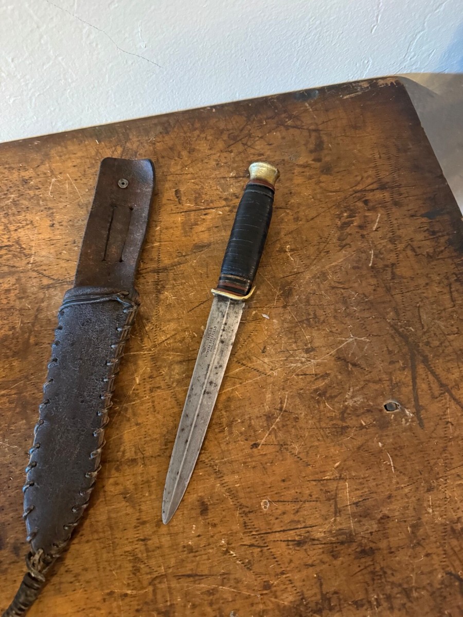 WWII Personal Combat Knife taylor Sheffield eye witness England