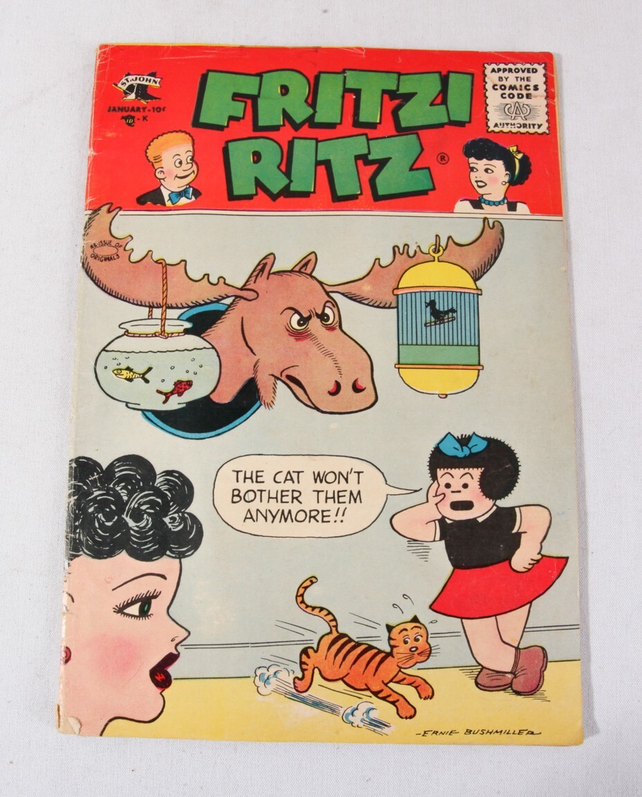 Fritzi Ritz #50 w Nancy, 1957 Comic, 3.0 GD/VG | eBay