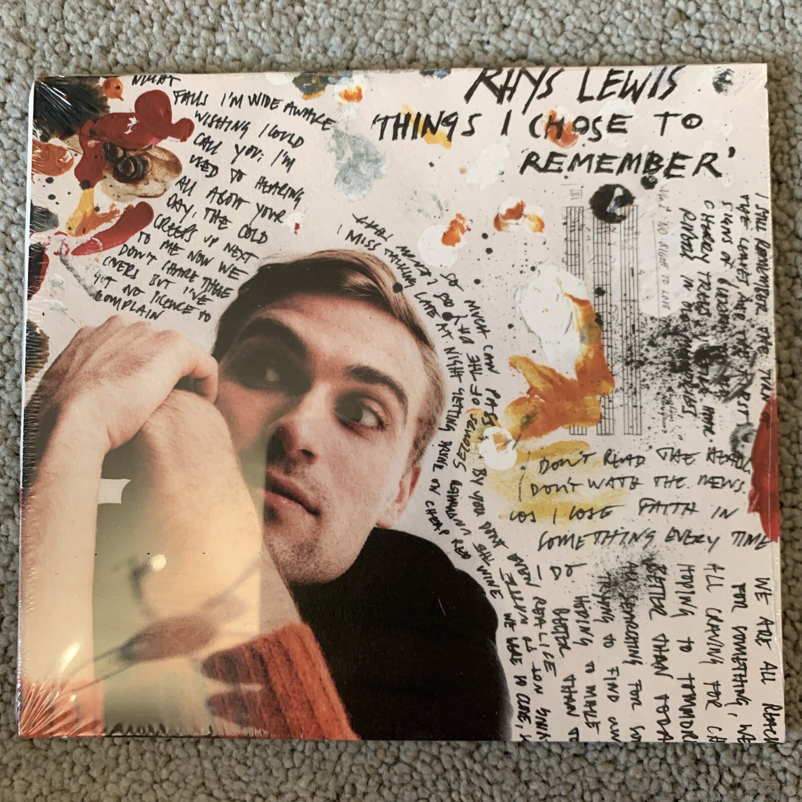 Things I Chose to Remember by Rhys Lewis (CD, 2020) New Sealed