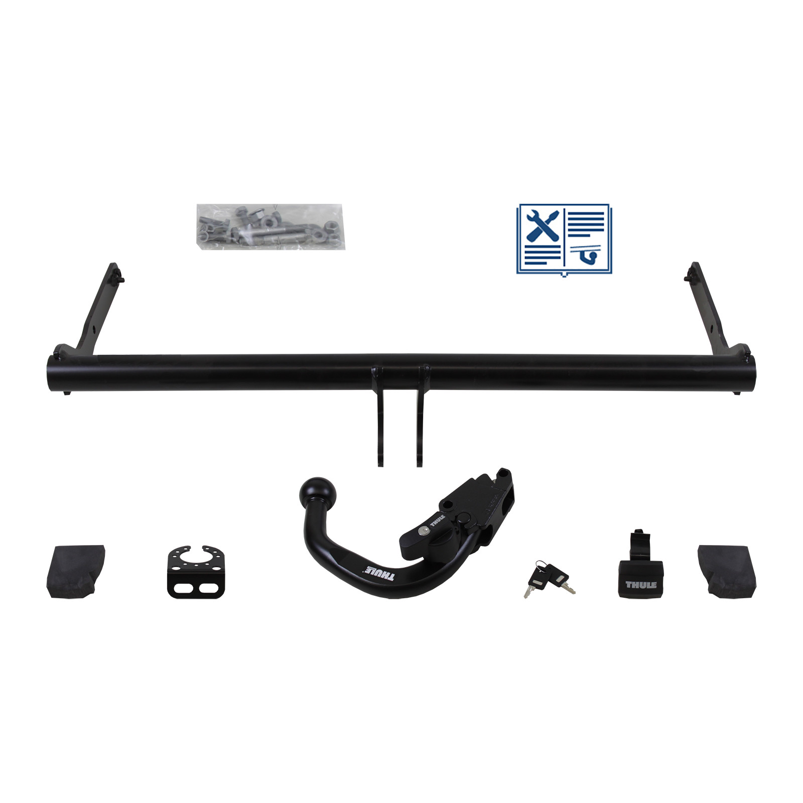 Attelage amovible Brink pour Skoda Fabia Break 2015 avec faisceau spécifique 7 broches - 2