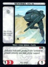 Battletech CCG: Sentinel STL-3L [Ungraded] from set Counterstrike WOTC Wizards o