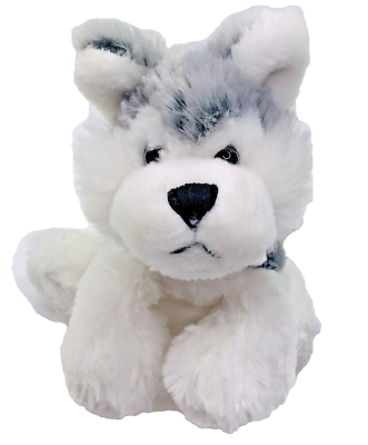Webkinz Lil Kinz Gray White Furry Husky Puppy Dog 6