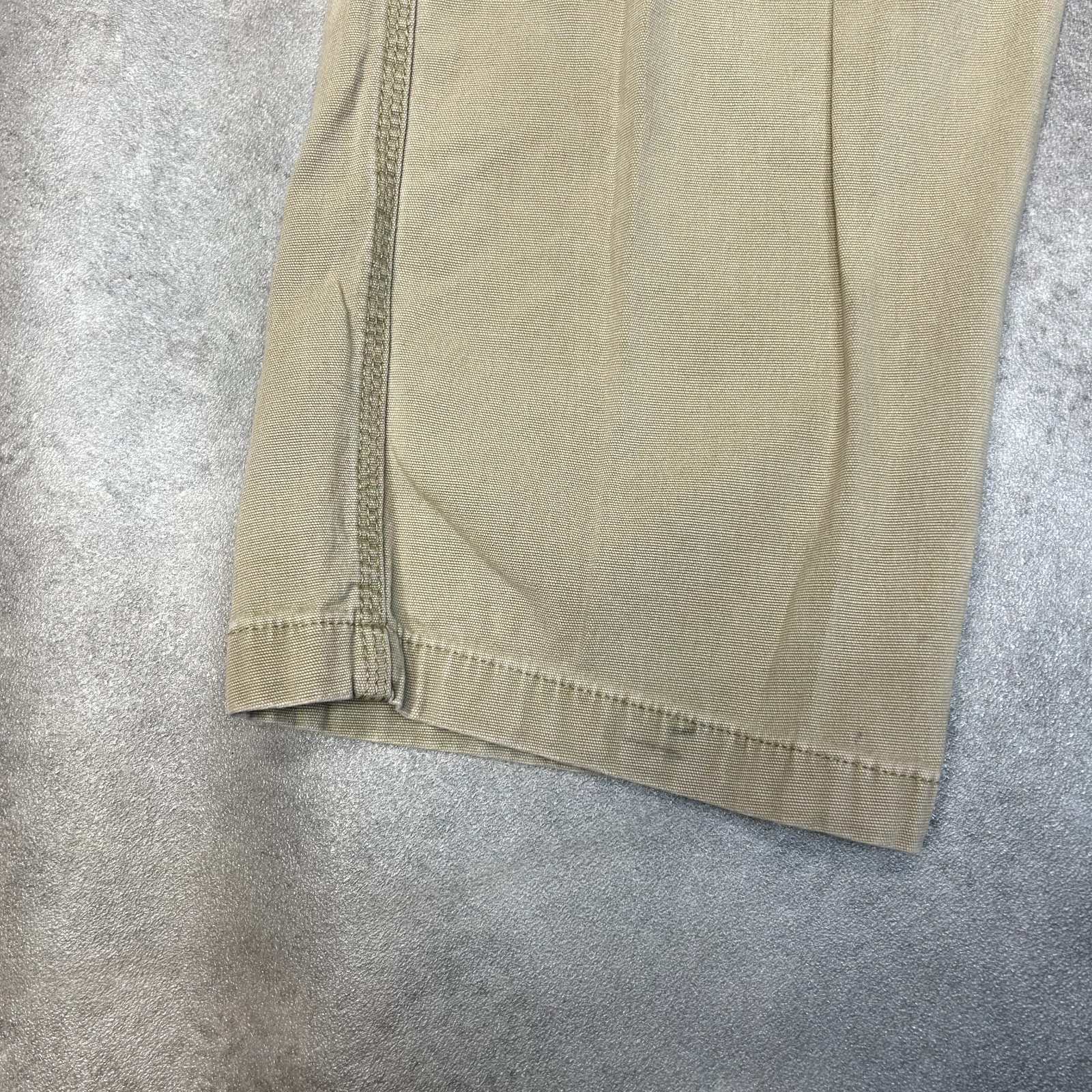 Carhartt Carpenter Trousers Mens 36" Relaxed Fit Wide Leg Denim Pants, Beige image 10