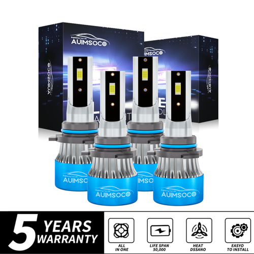 Para ForToyota Corolla 2001-2004 6000K LED Faro Faro Niebla