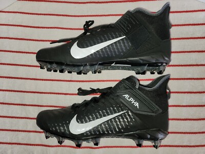 Size 13.5 - Nike Alpha Menace Pro 2 Mid Black White for sale