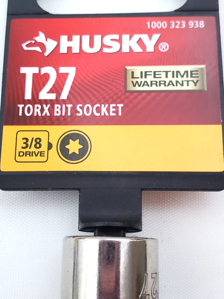 Husky T27 Torx Bit Socket 3/8" Drive H3DHBST27 - Image 2 of 4
