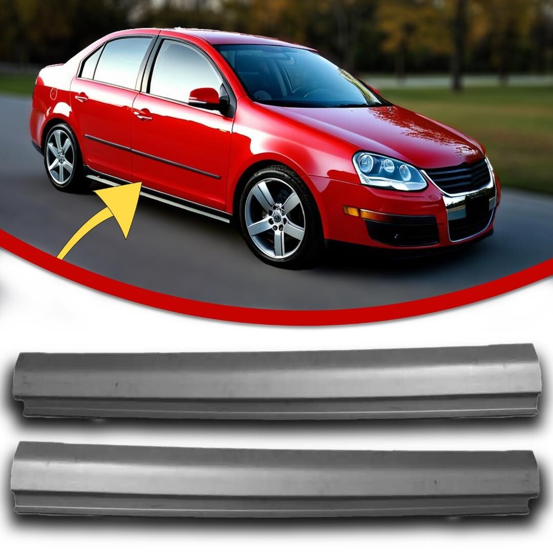 Slip-on Rocker Panel 4 Door for 06-10 VW Jetta    New pair
