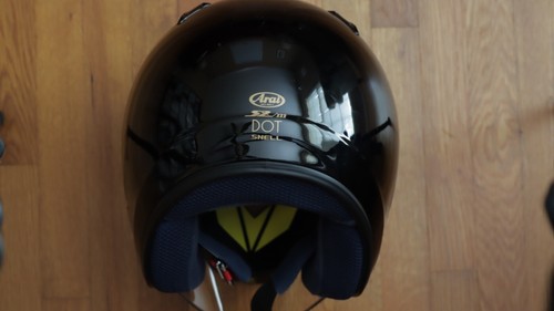 Arai SZ/M Open Face Helmet Black Size XL Excellent Condition - Picture 4 of 5