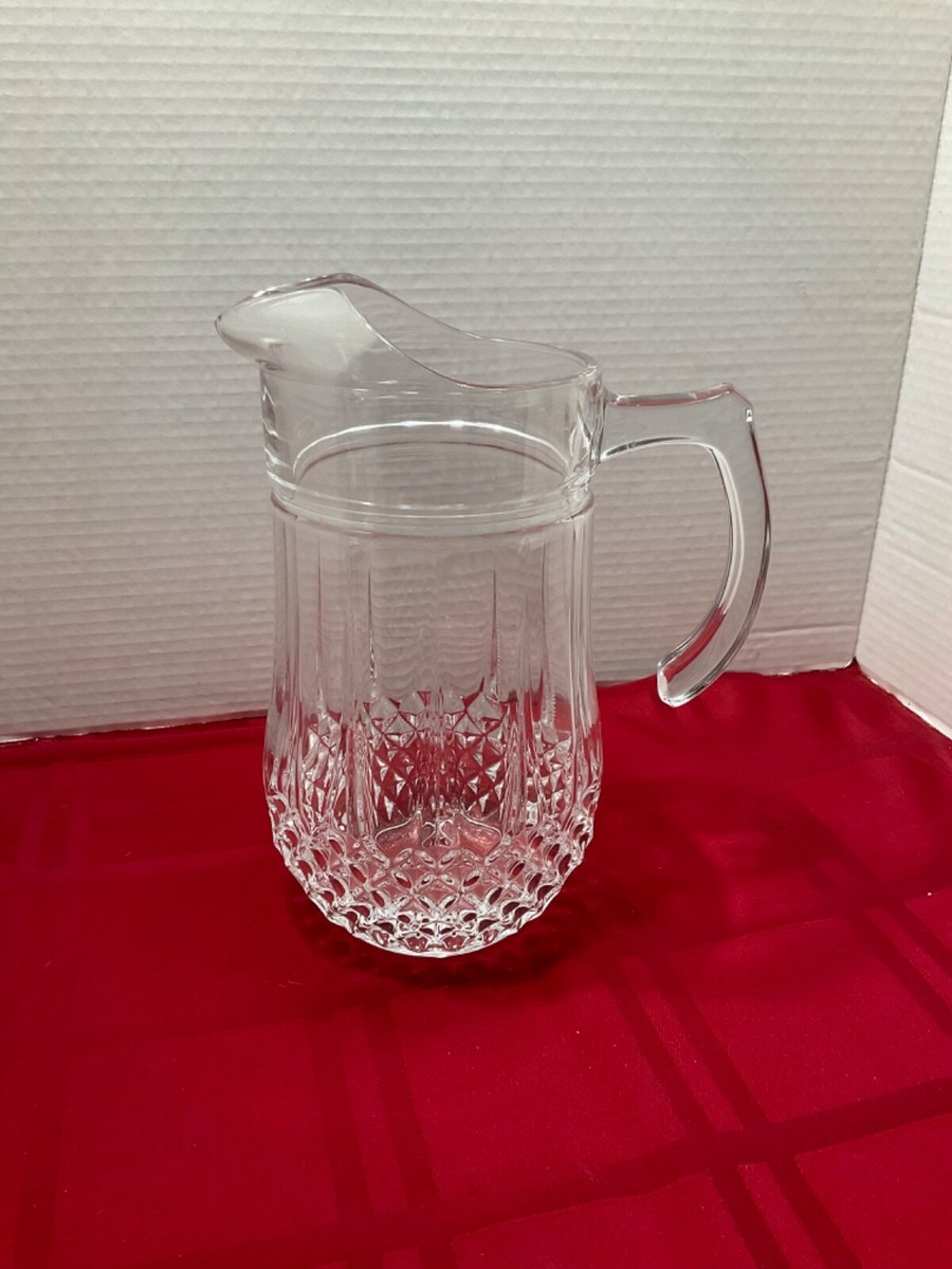 CRISTAL D'ARQUES “LONGCHAMP” 24% LEAD CRYSTAL 48 OZ. PITCHER