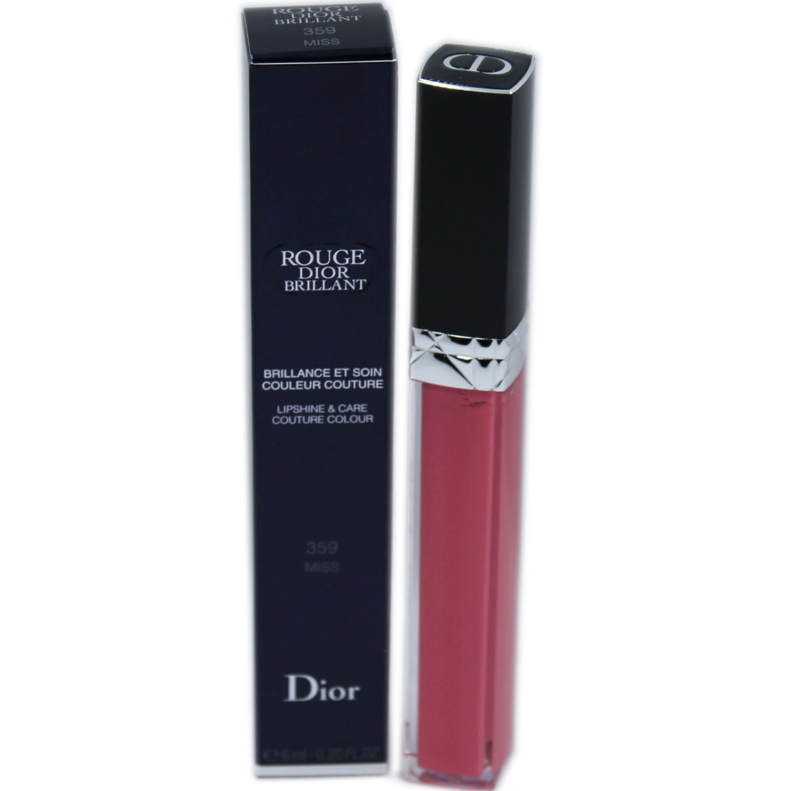 РУМЯНА DIOR BRILLANT LIPSHINE - CARE COUTURE COLOUR 6 МЛ 359 MISS NIB-F077325359 6390₽