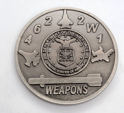 Aircraft Armament / Weapons System Specialist 462 / 2W1 Air Force Challenge Coin