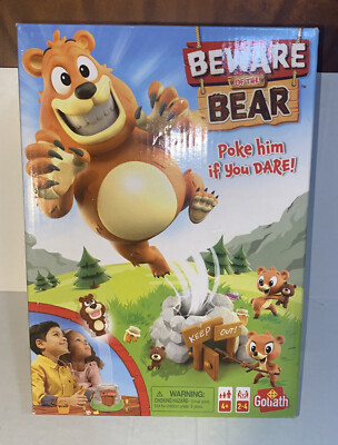 Beware of the Bear Game Poke the Bear and Sneak the Goodies Before He Wakes New