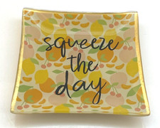Natural Life Trinket Dish Squeeze the Day Cit...