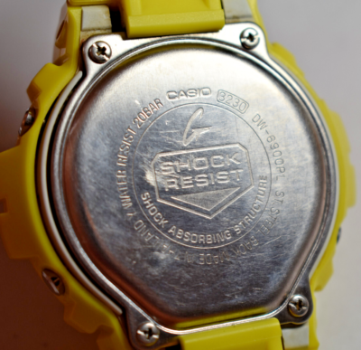 CASIO G-SHOCK 3230 DW-6900PL イエロー Casio DW6900PL-9 (3230) Crazy Colors Yellow Blue Men's Watch NEW