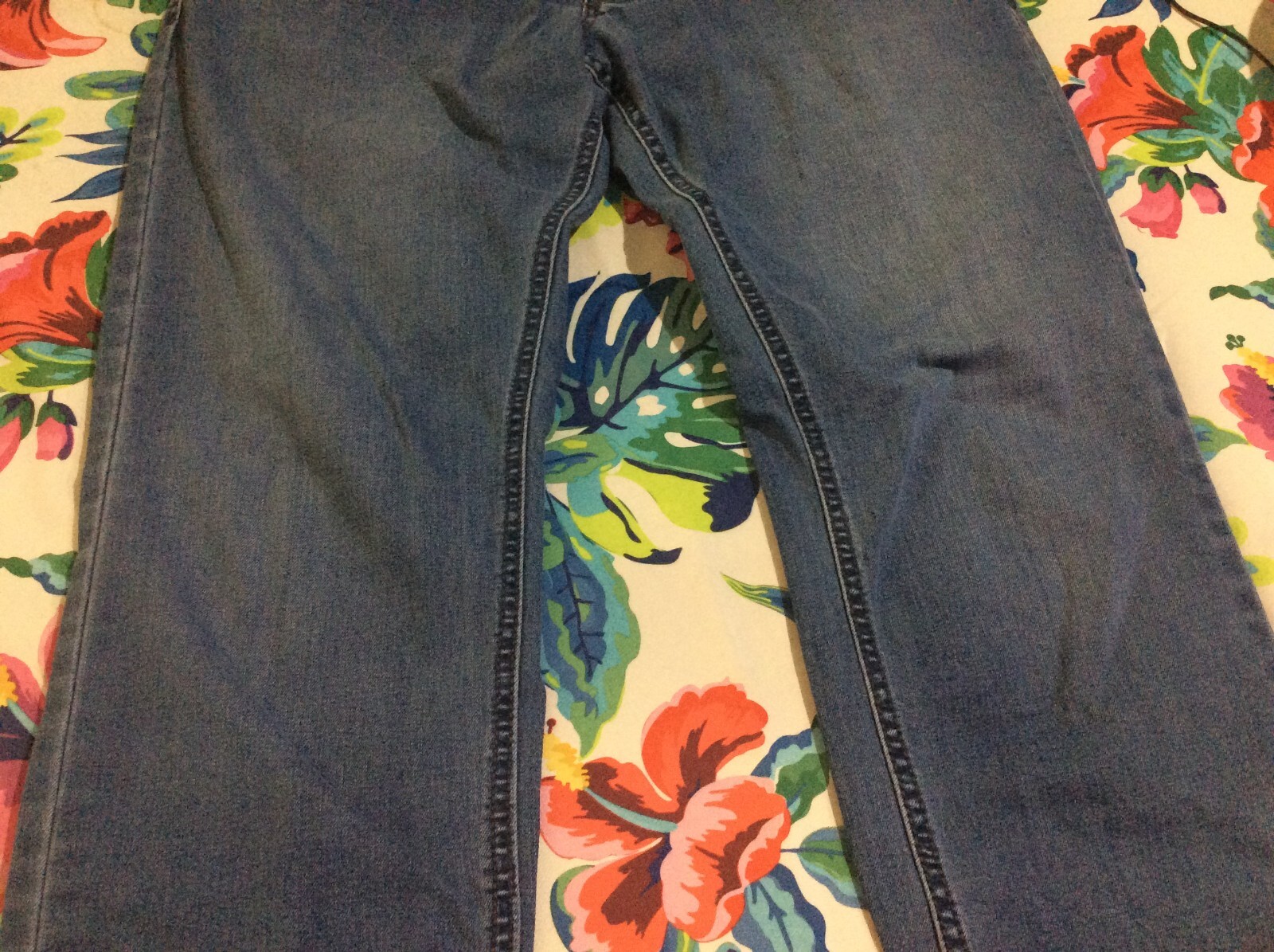 Buffalo David Bitton AXEL Men's Jeans 34 X 32 Blue Slim Straight Leg