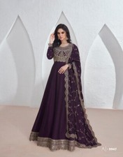 Bollywood Bridal Party Indian Heavy Anarkali Salwar Kameez Pakistani Suit Gown