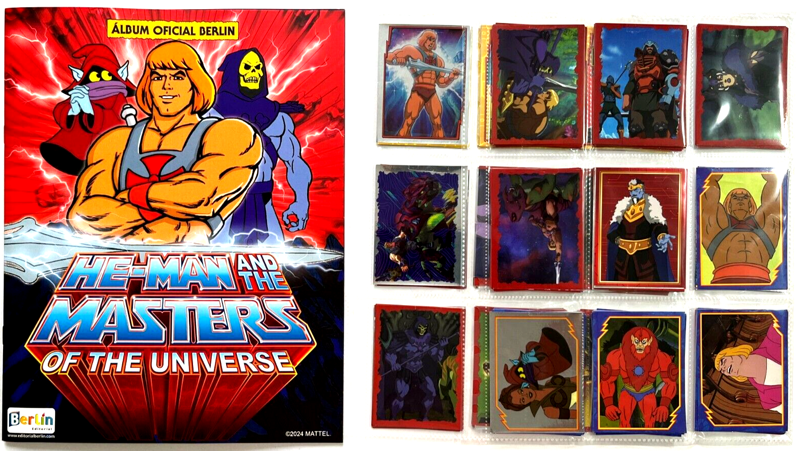 2024 He-Man Master of the Universe Berlin Full Card Set 197/197 from Peru