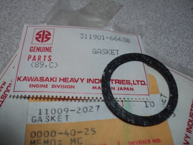 KAWASAKI GENERATOR GASKET OEM 11009-2027 11009-2136 311901-6663B