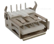 USB-2 A-Buchse für PCB Leiterplatten, für P...
