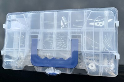 Project Source 5.71-in Silver 450Pc Anchor and Screw Kit UPC 075877104151