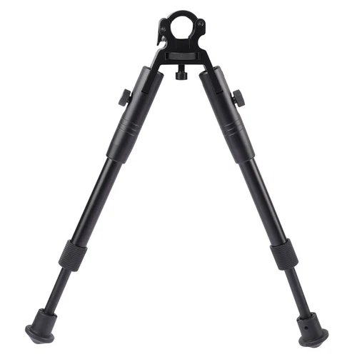 6/10" Adjustable Rifle Bipod Tactical Aluminum Barrel Mount for Picatinny Rail - Picture 10 of 19