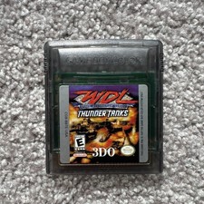 WDL Thunder Tanks Nintendo Gameboy Color Gamepak Cart Cartridge