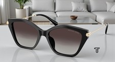 MICHAEL KORS MK2246U 30058G Catskills Black Grey Gradient 54 Women's Sunglasses
