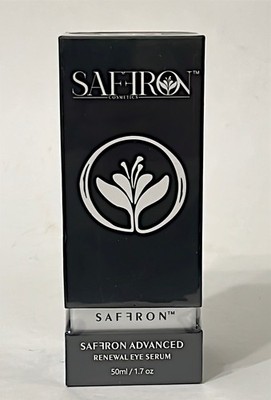 Saffron Cosmetics Advanced Renewal Eye Serum 1.7 oz NEW Sealed