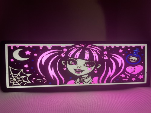 Monster high Draculaura Lightbox Nachtlicht Merchandise - Afbeelding 2 van 5