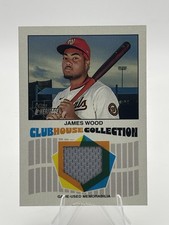 2026 Topps Heritage Clubhouse Collection #CCR-JW James Wood GU Relic QI95