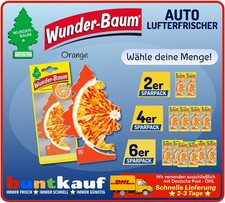 WUNDER-BAUM Auto-Lufterfrischer I Anhänger für Auto oder zu Hause I Orange 1er P WUNDER-BAUM Auto-Lufterfrischer I Anhänger für Auto oder zu Hause I Orange 1er P