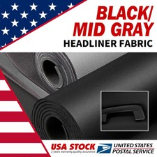 New Automotive flat knit Headliner Fabric with Foam Backing Car DIY Replacement