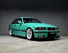 Solido 1/18 BMW M3 Coupe e36 1991 Mint Green Diecast Scale model car