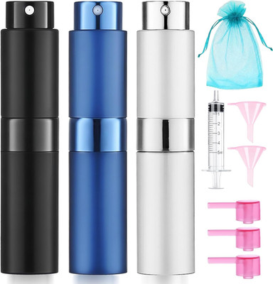 8ML Perfume Atomizer Travel Spray Bottle (3 PCS) Empty Cologne Dispenser, Portab