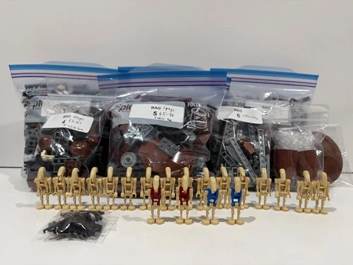 LEGO Star Wars Trade Federation MTT 7662 100% Complete With Droideka