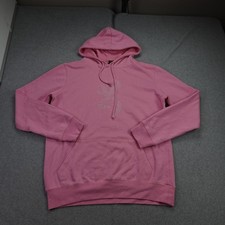 Browning Hoodie Womens Medium Pink Rhinestone Logo Pullover Hunting Casual