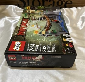 RETIRED LEGO NEW SEALED THE NINJAGO MOVIE 70608 MASTER FALLS BUILDING TOY